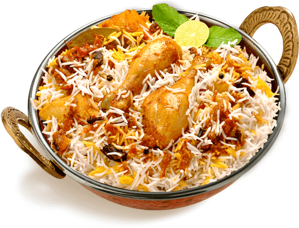 Chicken Biryani - 10 Most Delicious Rice Dishes (614x462), Png Download