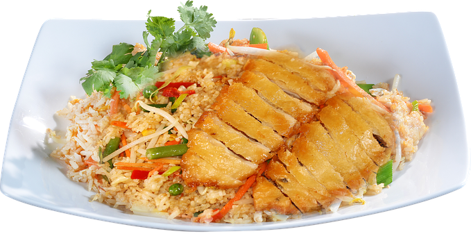Vietnamese, Asian, Fried, Rice - Biryani (679x340), Png Download