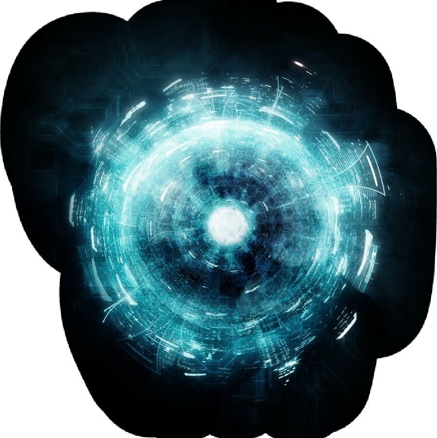 Effects Blue Circles Glow Magic - Goressimo Records (898x899), Png Download