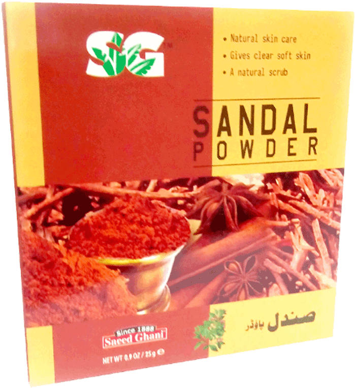 Saeed Ghani Sandalwood Powder 25 Grams - Sandalwood Powder In Pakistan (1000x1000), Png Download