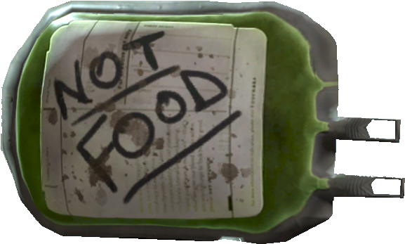 Glowing Blood Pack - Not Food Fallout 4 (675x455), Png Download