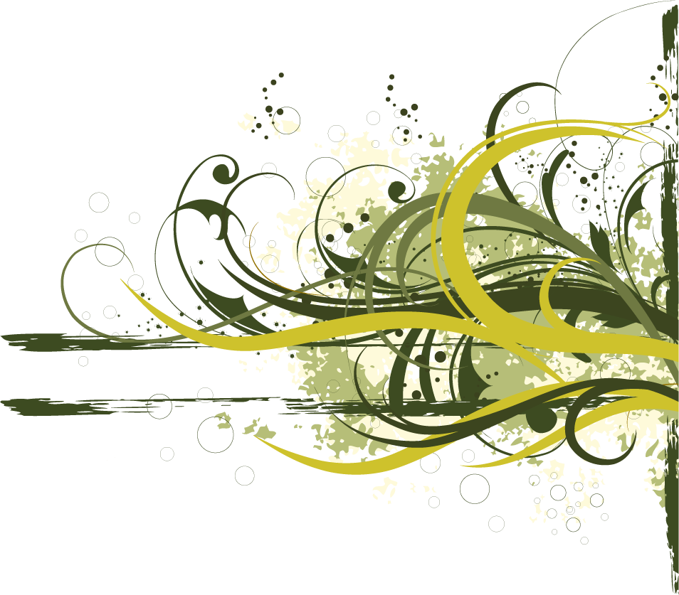 Free Art Base Floral - Cg Vector (954x837), Png Download