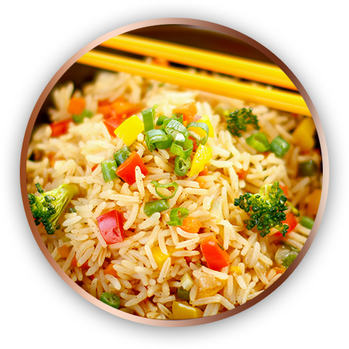 Fried Rice Recipes - Veg Hunan Fried Rice (493x493), Png Download