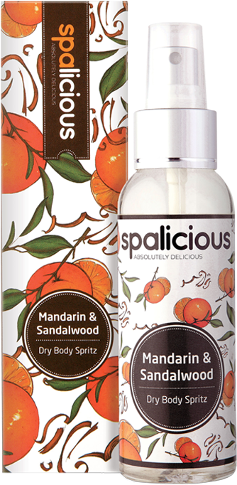 Mandarin & Sandalwood Dry Body Spritz - Sandalwood (1200x1200), Png Download