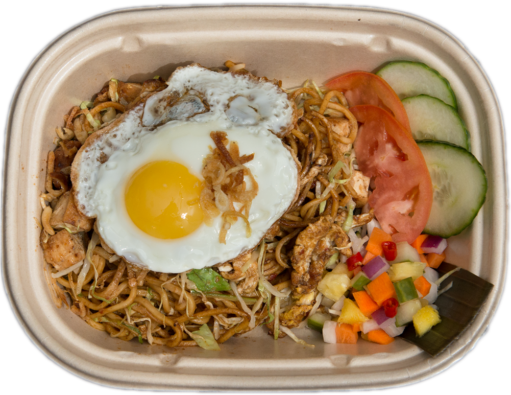 Mie Goreng - Fried Egg (1000x1000), Png Download