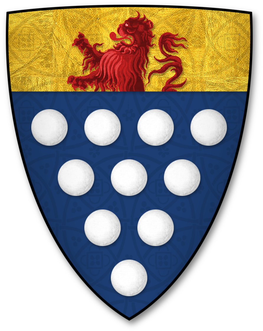 Armorial Bearings Of The Seys Of Kilpeck, Herefordshire, - Strawberry Button (1200x1200), Png Download
