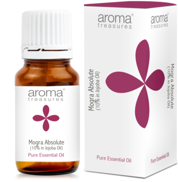 Mogra Absolute Essential Oil {10% In Jojoba Oil} - Essential Oil (480x420), Png Download