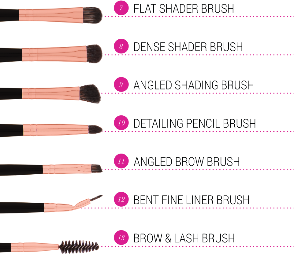Bh Signature Rose Gold - Bh Signature Rose Gold 13 Piece Brush Set (960x960), Png Download