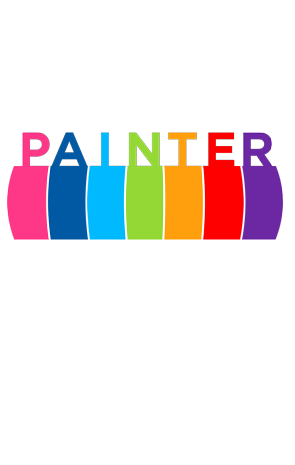 The Lady Painter - Painting (500x500), Png Download