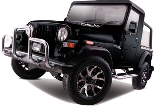Mahindra Thar (500x343), Png Download