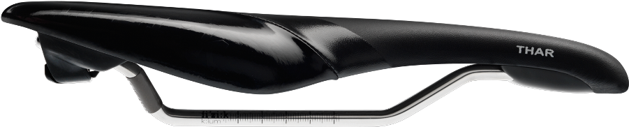Thar Is Specifically Developed For Big Wheeled Bikes - Fizik Thar 29er Saddle With K:ium Rails - Black (1300x600), Png Download