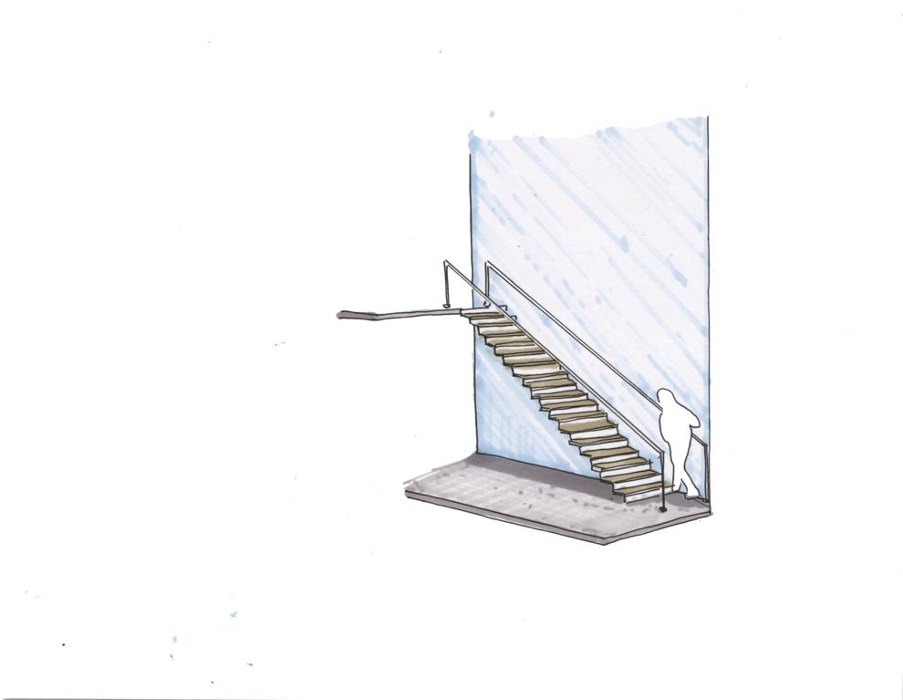 Stairs - Wood (1000x780), Png Download