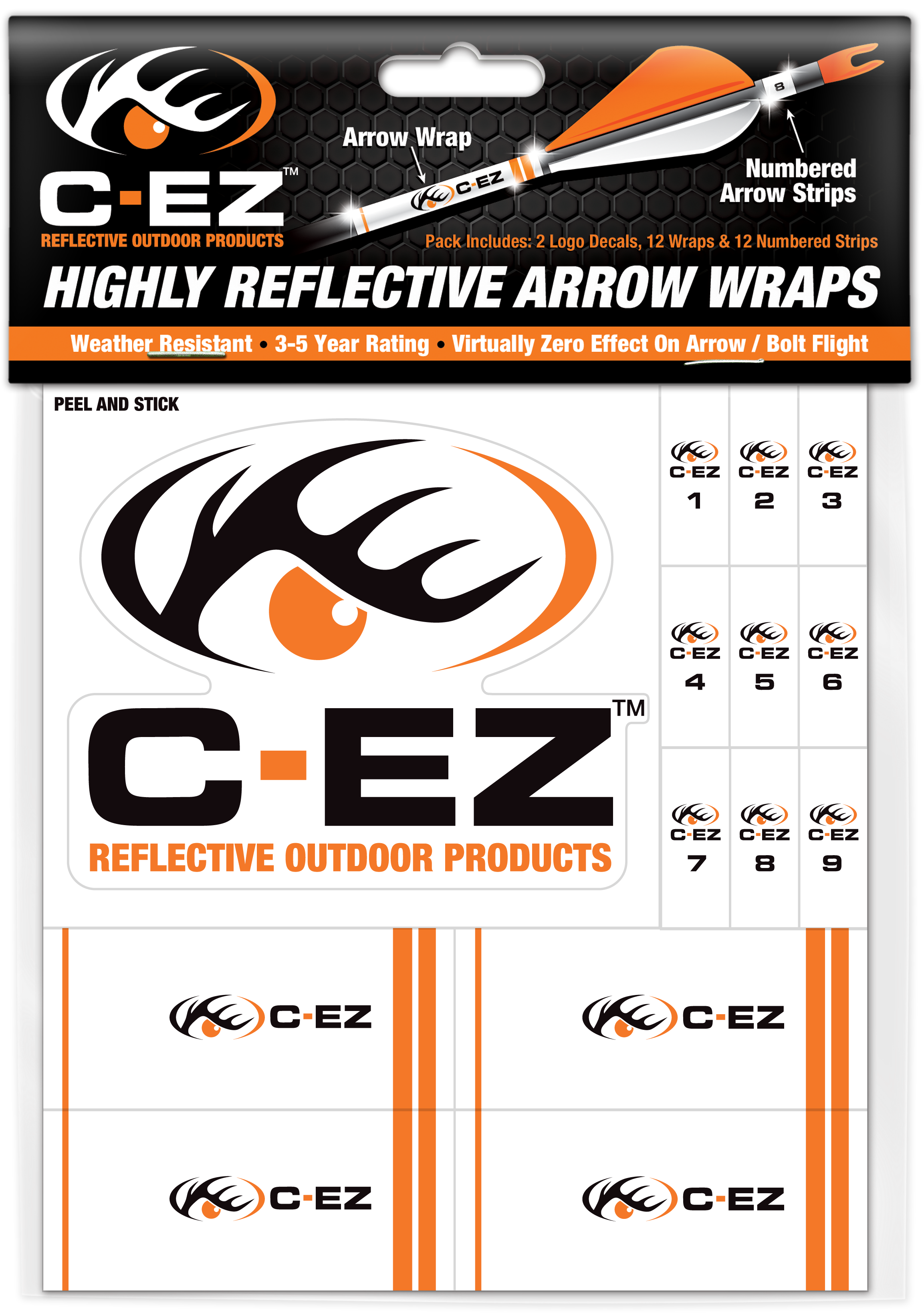 C Ez Reflective Wraps - Pink (2386x3314), Png Download