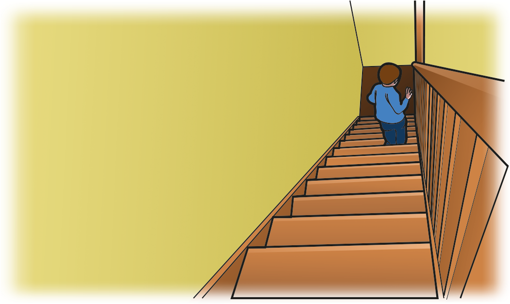 Downstairs - Stairs (1085x651), Png Download