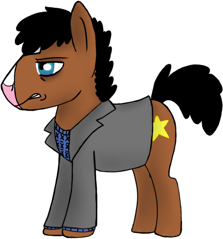 Skyscraper6, Bojack Horseman, Crossover, Safe - Bojack Horseman My Little Poney (1280x886), Png Download
