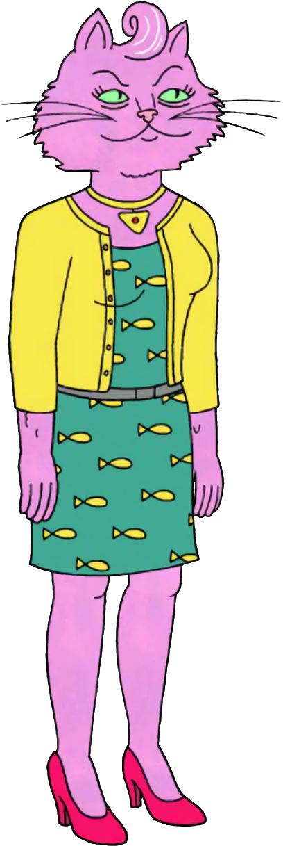 Princess Carolyn - Bojack Horseman Princess Carolyn Costume (534x1299), Png Download
