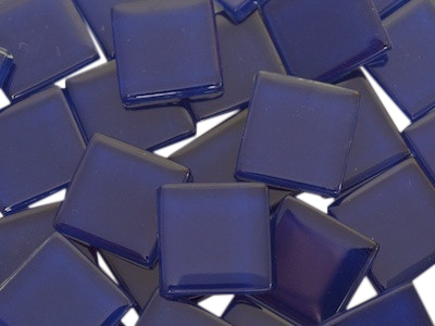 Dark Blue Crystal Glass Mosaic Tiles 2cm - Glass Mosaic (400x300), Png Download