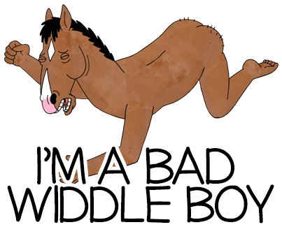 Bojack Horseman Is Netflix's First Animated Comedy - Bojack Horseman Stickers (408x408), Png Download