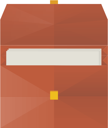 Custom Icon Briefcase Full - Wood (800x800), Png Download