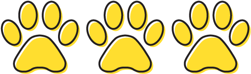3 Paws - Dog (901x218), Png Download