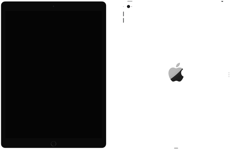 Ipad Pro - Tablet Computer (1000x600), Png Download