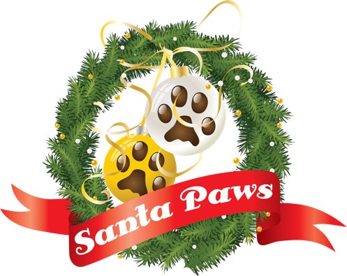 Santa Paws Pet Adoption Event (497x395), Png Download