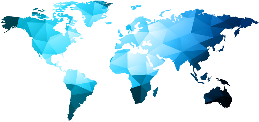 Ec21 Top Export Consulting Fiim Export Consulting - Abstract Vector World Map (903x423), Png Download