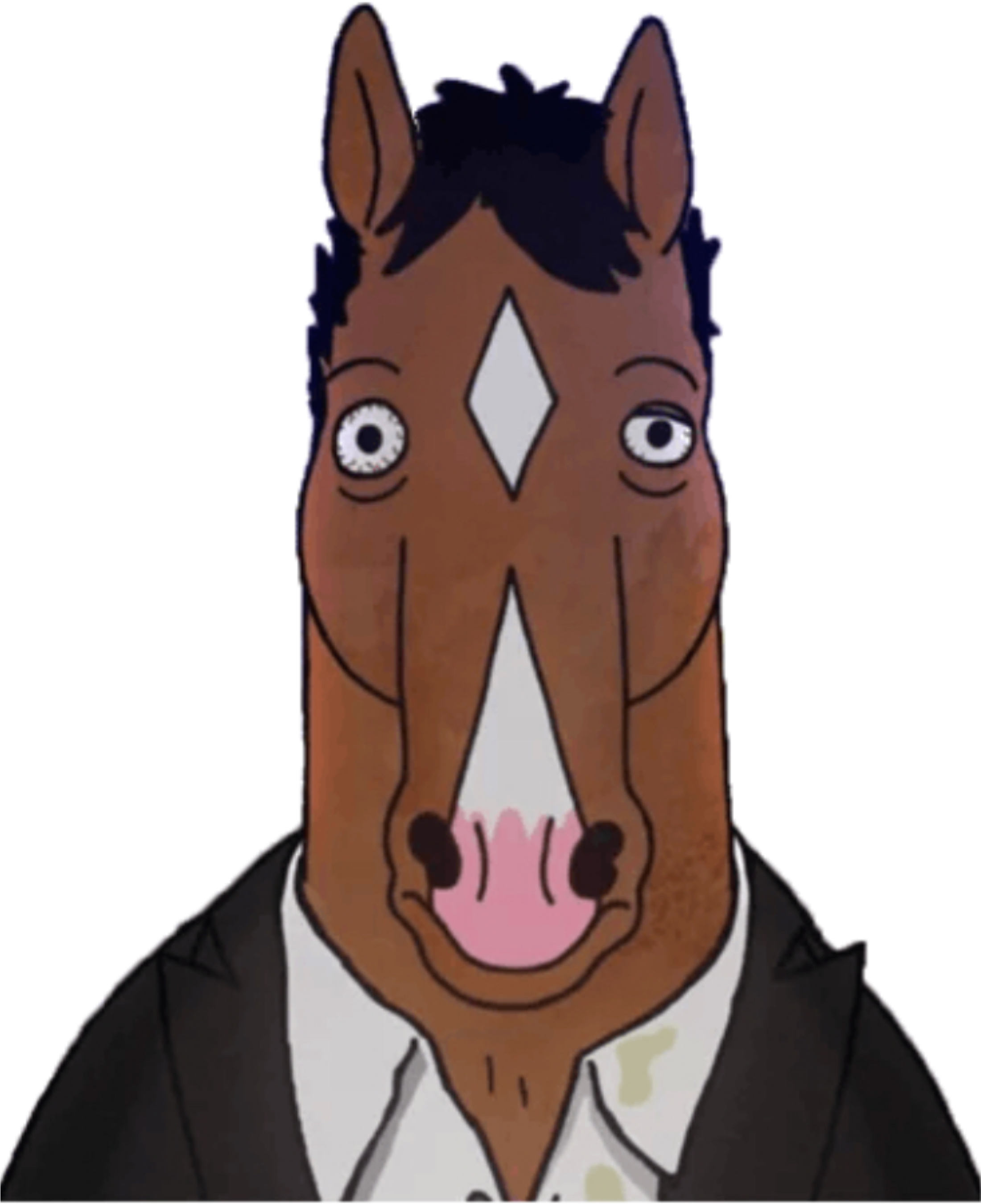 Model Image Graphic Image - Bojack Horseman (2199x4487), Png Download