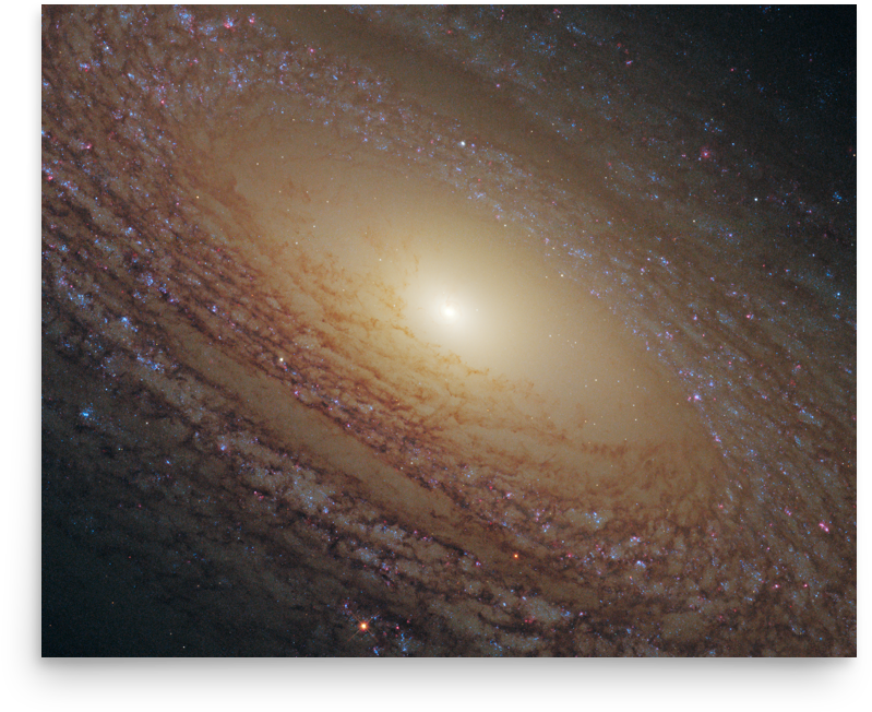 Spiral Galaxy Ngc - Ngc 2841 (1000x1000), Png Download