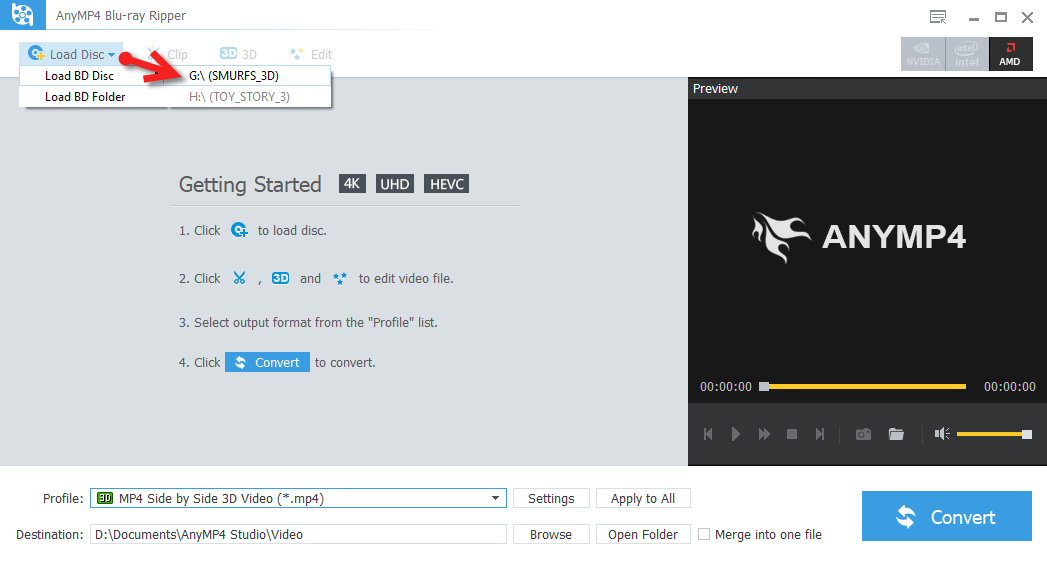 Add Sbs 3d Bluray - Anymp4 Video Enhancement 7.2 12 (1047x571), Png Download