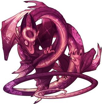Spiral Galaxy Skin - Dragon (350x350), Png Download