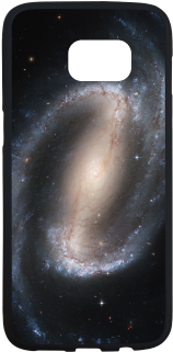 Barred Spiral Galaxy Ngc 1300 Rubber Case For Samsung - Barred Spiral Galaxy (500x500), Png Download