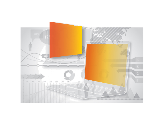 3m Gold Gpf14 - 3m 3m Gf125w9b Privacy Screen Filter - Gold Privacy (573x430), Png Download