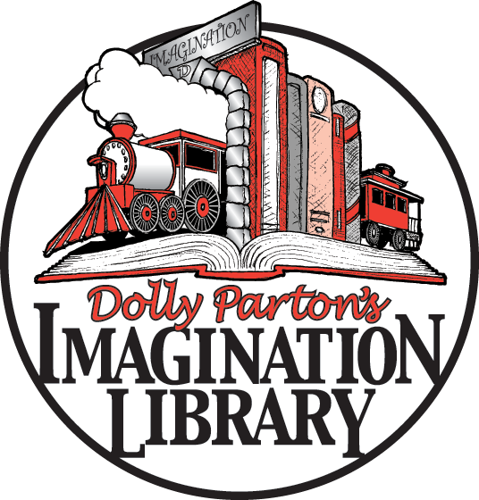 Dolly Parton Imagination Library Logo - Dolly Parton Imagination Library Book List 2017 (536x560), Png Download