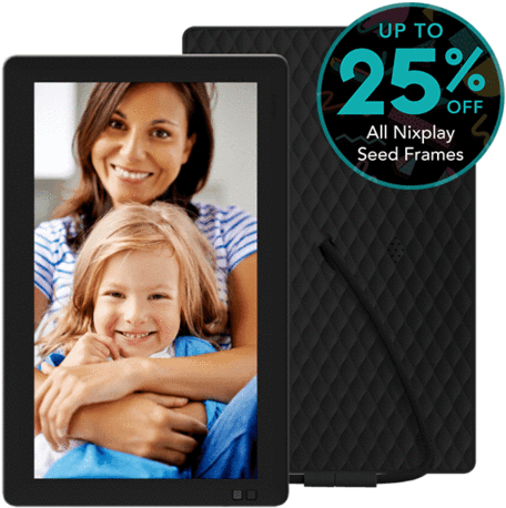 Nixplay Seed 7 Inch Wifi Digital Photo Frame Best Buy (480x480), Png Download