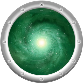 It Is A Clock, Calendar And Ical Task List With Gorgeous - Milky Way (350x350), Png Download