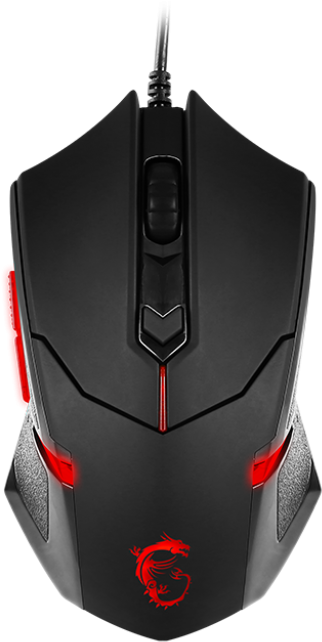 Mice Gaming Gear Interceptor Ds B1 - Msi Gaming Mouse Interceptor Ds B1 (600x480), Png Download