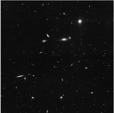 A Sea Of Spiral Galaxies - Star (640x360), Png Download