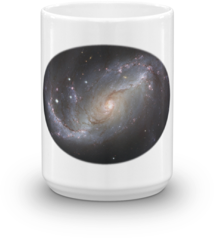 Galaxy Mug - Galaxy In Space Art Print - Mini By Limitless Design (600x600), Png Download