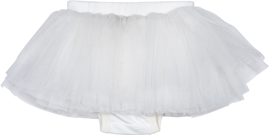Jete Tulle Tutu Skirt-white - Lampshade (1000x1000), Png Download