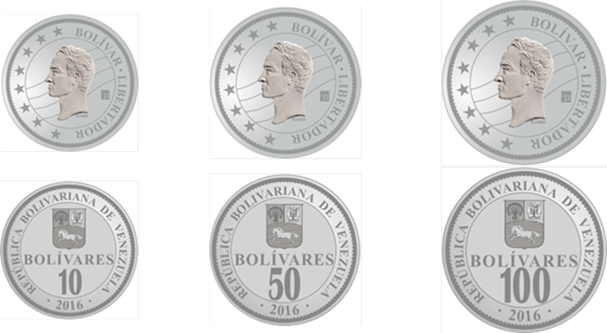 Venezuela 2016 Coins (1200x658), Png Download