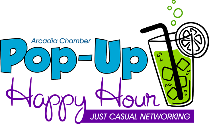 Pop Up Happy Hour Png - Arcadia (734x435), Png Download