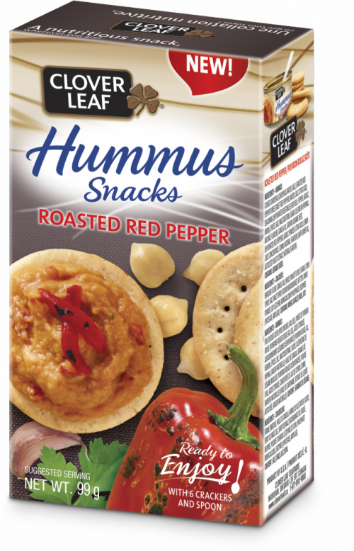 Clover Leaf's Hummus Snacks - Clover Leaf Hummus (500x778), Png Download