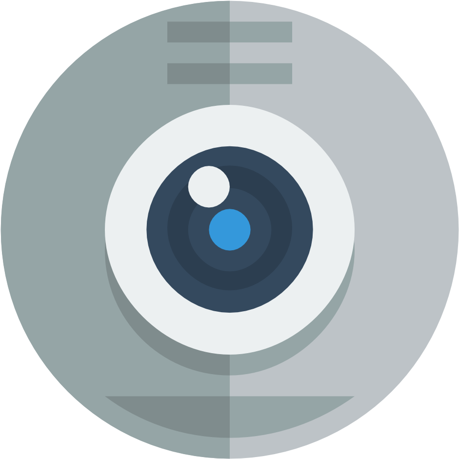 Download Svg Download Png - Webcam Icon Png (1024x1024), Png Download