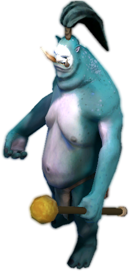 Ogre Frost Mage (550x550), Png Download