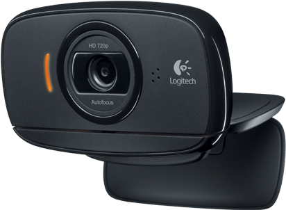 Logitech C525 Hd 720p Webcam (455x500), Png Download