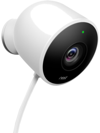 Nest Cam 3 Megapixel Network Camera - Nest Cam 1080p Hd Outdoor Wi-fi Security Camera, White (573x430), Png Download