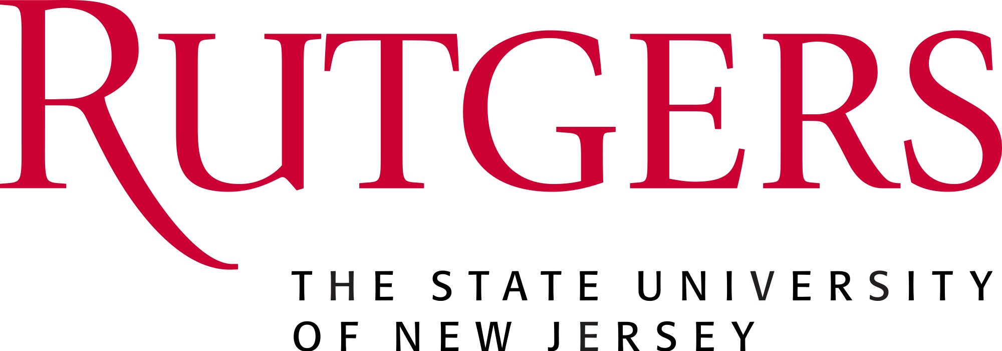 Open - Rutgers University Logo (2000x700), Png Download