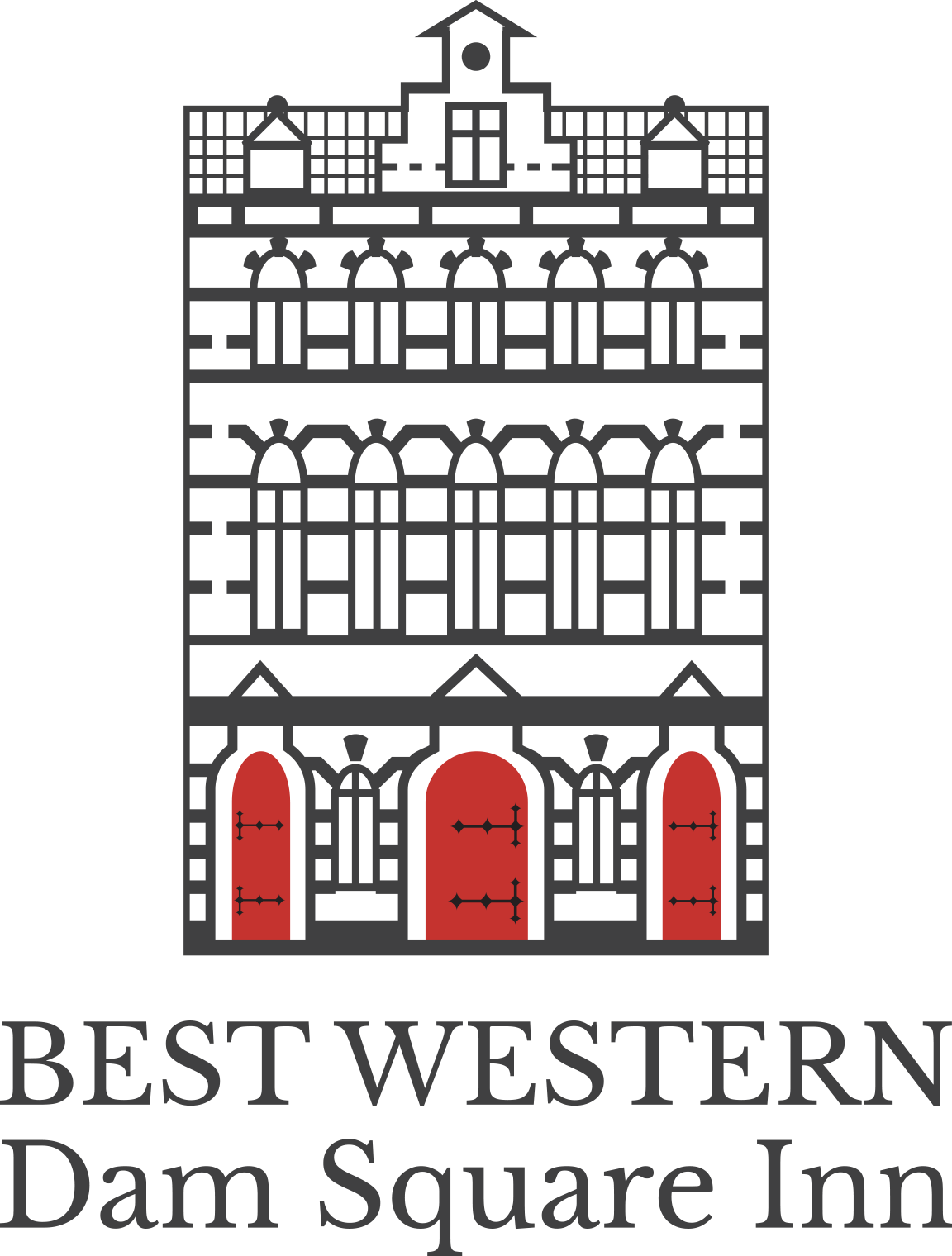 Best Western Dam Square Inn Amsterdam - Illustration (1152x1520), Png Download