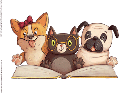 Buy One Get One Free Scholastic Book Fair - Scholastic Book Fair Paws For Books (421x521), Png Download